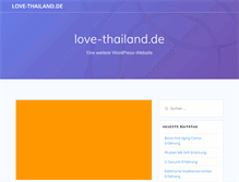 Tablet Screenshot of love-thailand.de